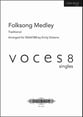 Folk Song Medley SSAATTBB choral sheet music cover